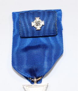 medalla por servir con lealtad durante 25 años