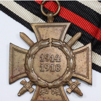 LA CRUZ DE HONOR 1914-1918 – La primera condecoración del III Reich