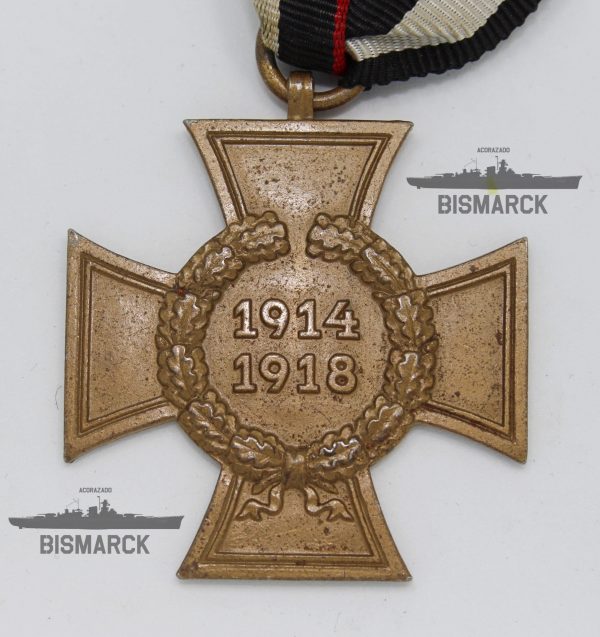 cruz de honor sin espadas 1914 1918