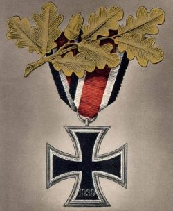 La cruz de hierro, una condecoración militar