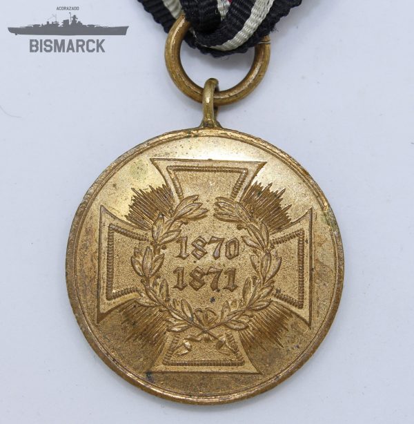 Medalla de la Guerra Franco Prusiana 1870 1871