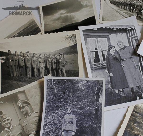Lote 23 fotografías de la Segunda Guerra Mundial