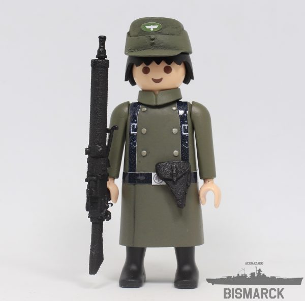 Click Soldado Wehrmacht con MG 08