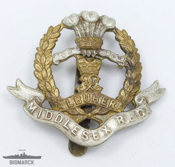 Insignia Gorra Regimiento Middlesex Regiment