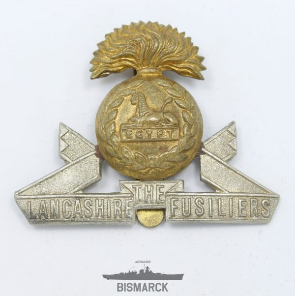 Insignia Gorra Regimiento Fusileros de Lancashire
