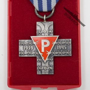 Medalla Cruz de Auschwitz PRL