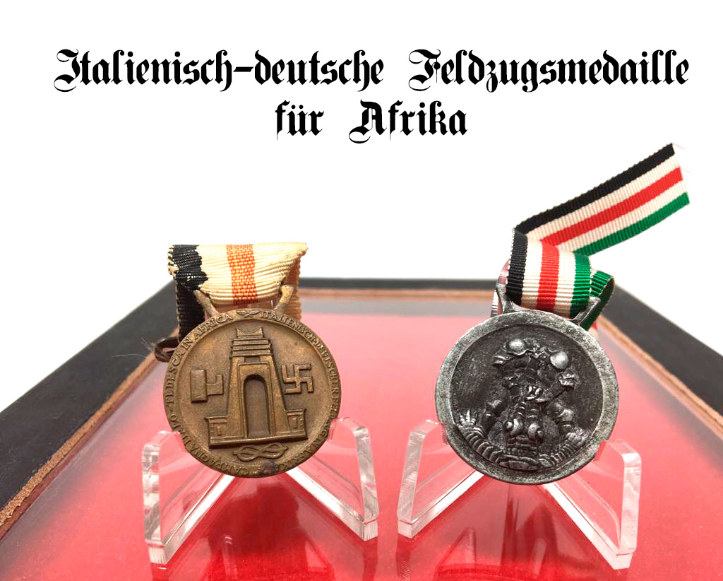 Italienisch-deutsche Feldzugsmedaille für Afrika: la medalla que simbolizó el intento de supremacía del Eje en el norte de África