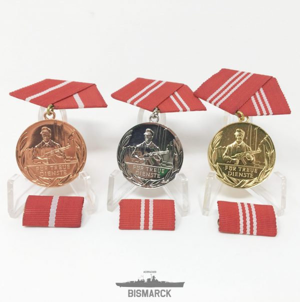 Medallas por Leal Servicio en Grupos de Combate