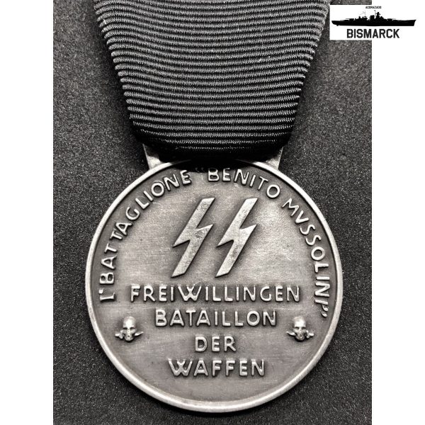 Medalla de las SS Italianas cat plata
