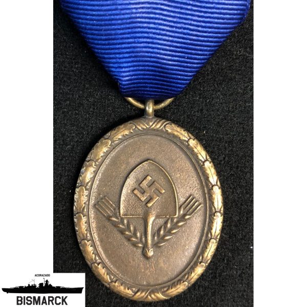 medalla al servicio del RAD bronce