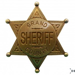 Placa Sheriff Grand County