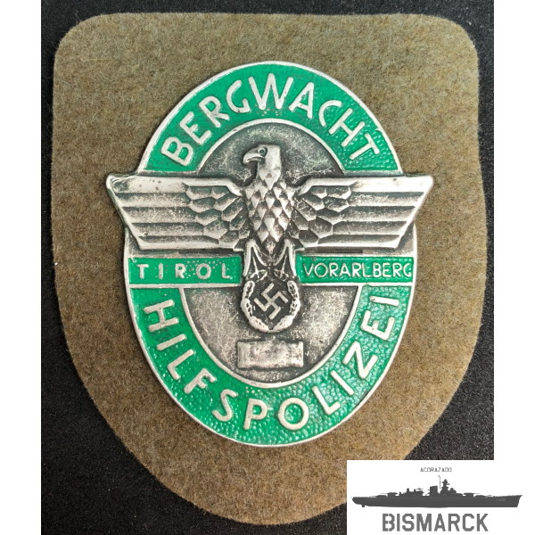 Escudo Bergwacht Hilfspolizei
