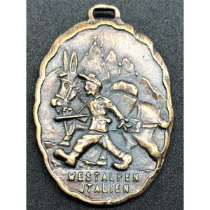 Medalla Alpes italianos occidentales 1945-