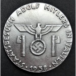 Insignia conmemorativa Hitler Italia
