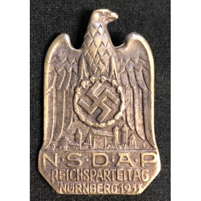 Insignia Reichsparteitag Nürnberg B