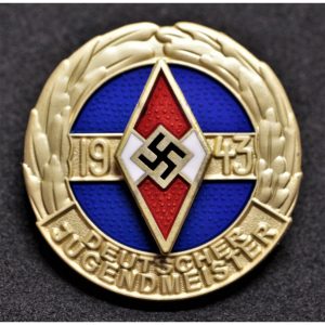 Broche de Oro del Campeón de las Juventudes Hitlerianas 1943