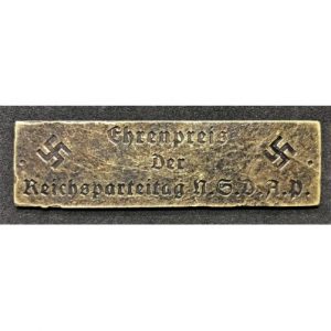Placa de Premio NSDAP
