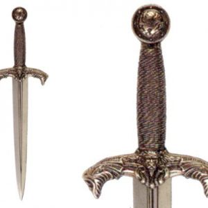 Miniatura daga rey Arturo