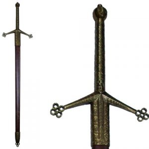 Espada Claymore metal Latón