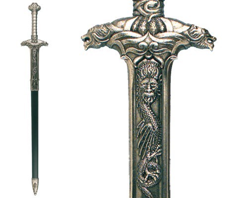 Espada guerrero bárbaro negra