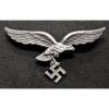 Insignia Luftwaffe gorra plata