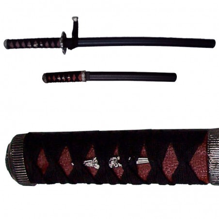 Juego Samurai Rombos Negro