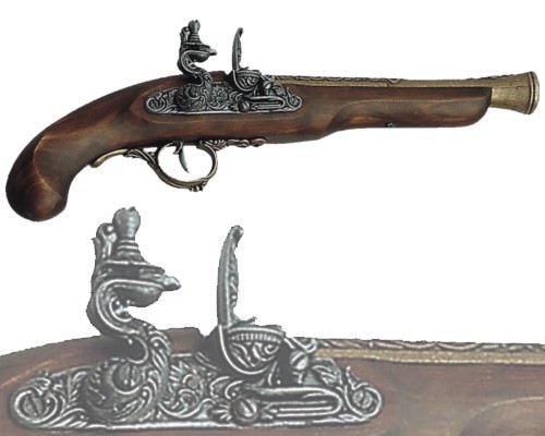 Pistola inglesa XVIII 36cm - Réplica Denix