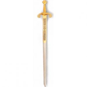 Espada AlfonsoX 56cm dorada