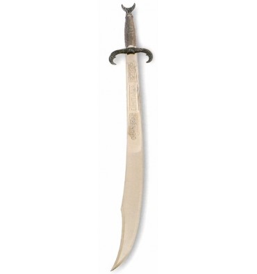 Espada Cimitarra 73cm Rústica