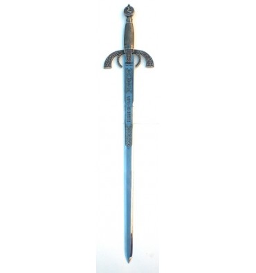 Espada Duque 76cm Plateada