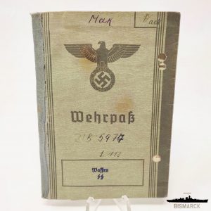 Wehrpass Waffen SS