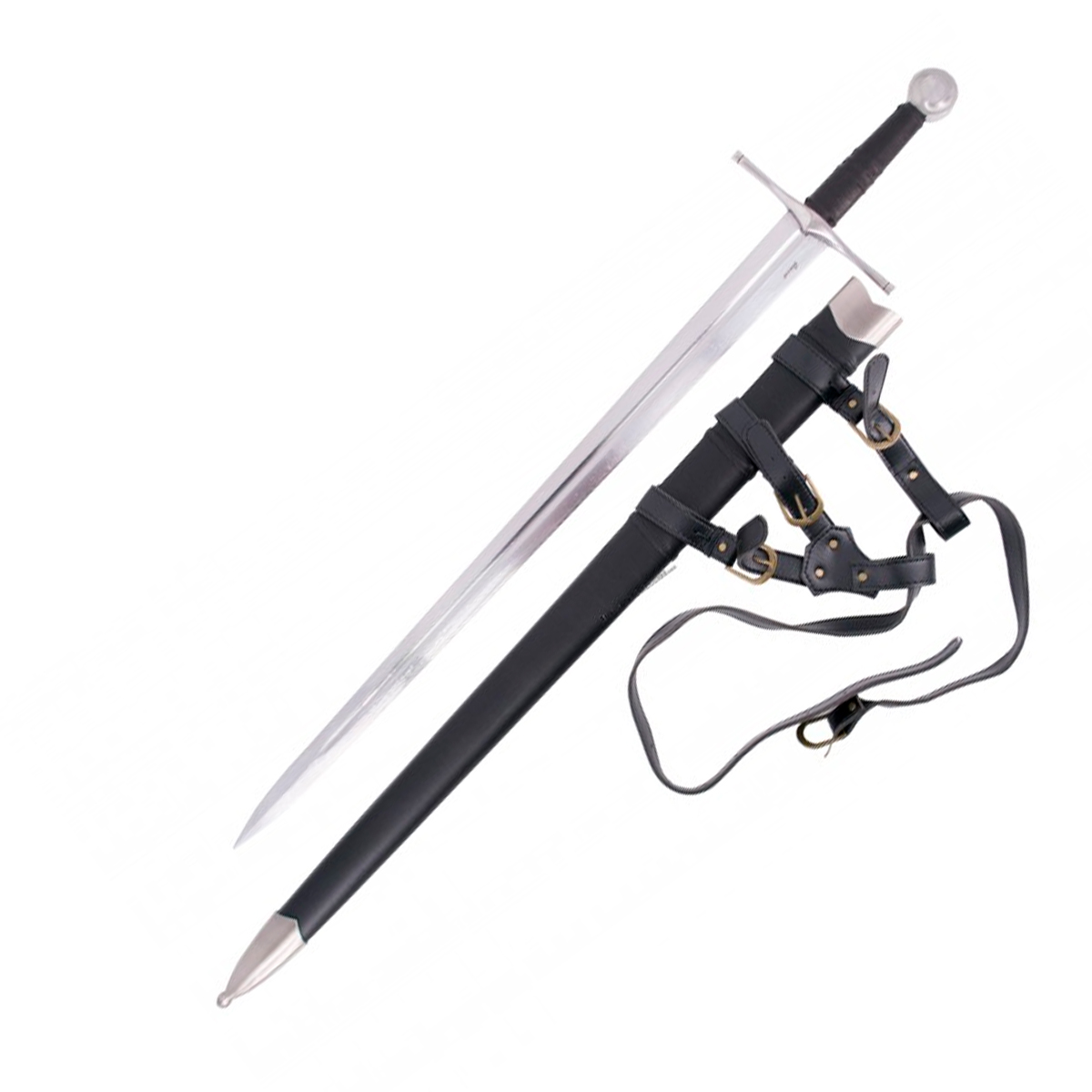 Espada Funcional Negro 112cm - Réplica