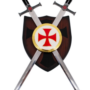Panoplia Templario N Con Espadas