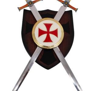 Panoplia Templario R Con Espadas