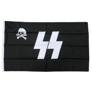 Bandera SS con Totenkopf