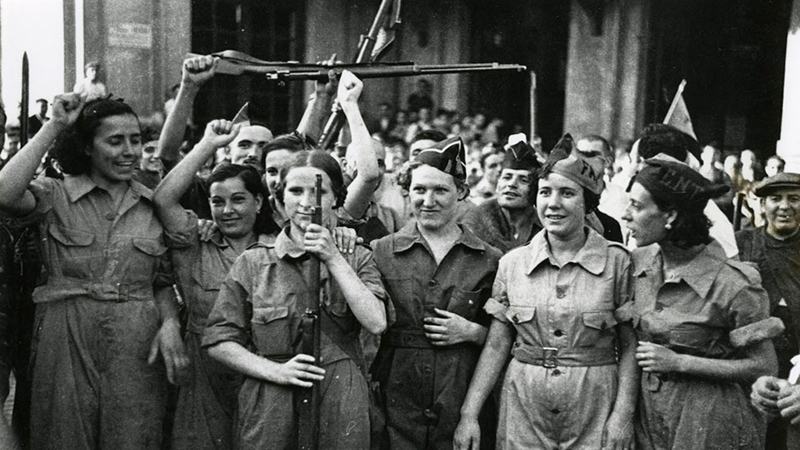 las mujeres en la Guerra Civil