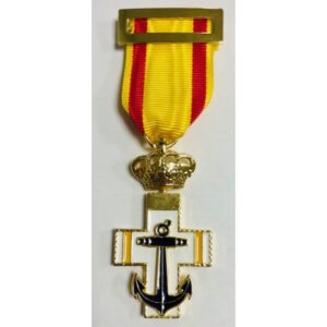 Cruz Merito Naval Distintivo Amarillo